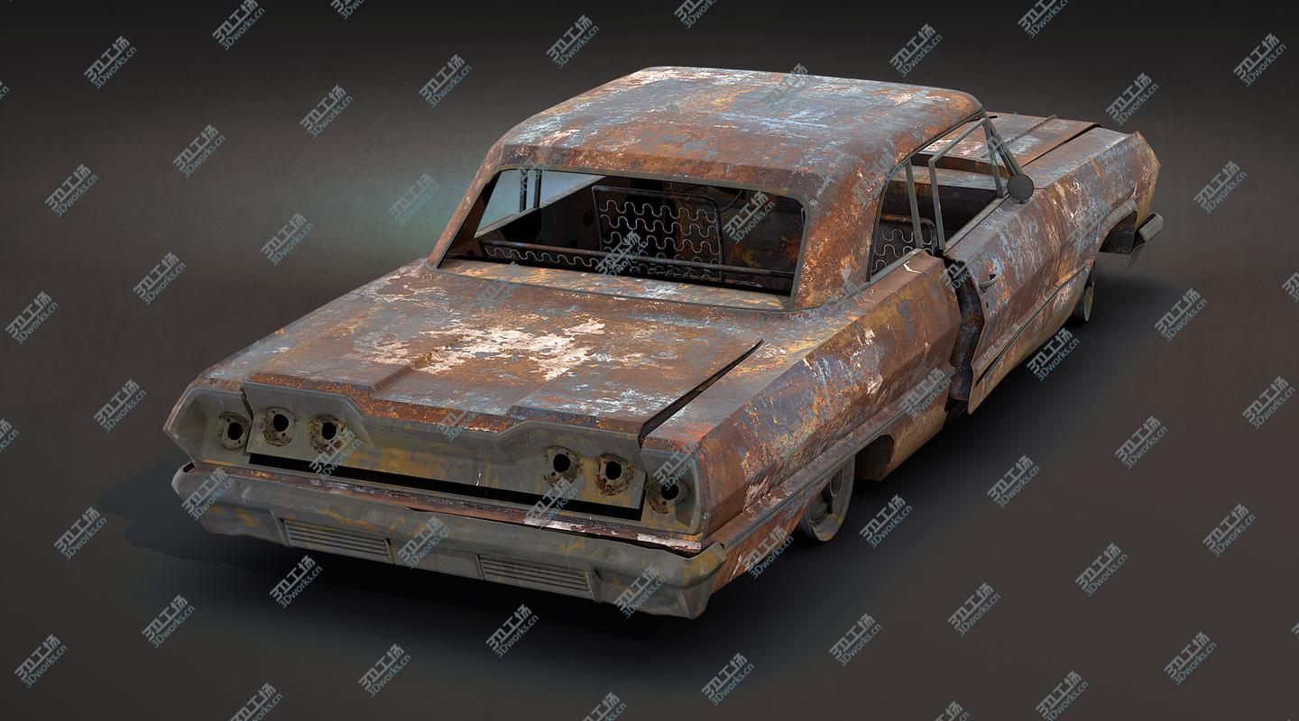 images/goods_img/2021040232/Burnt Cars Set 01 3D model/4.jpg